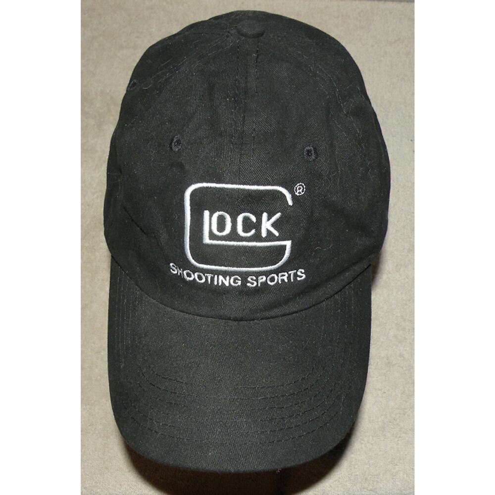 Glock Shooting Sports Adjustable Back Hat Black Perfection 100% Cotton One Size